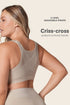 Leonisa Unlined Wireless Posture Corrector Bra